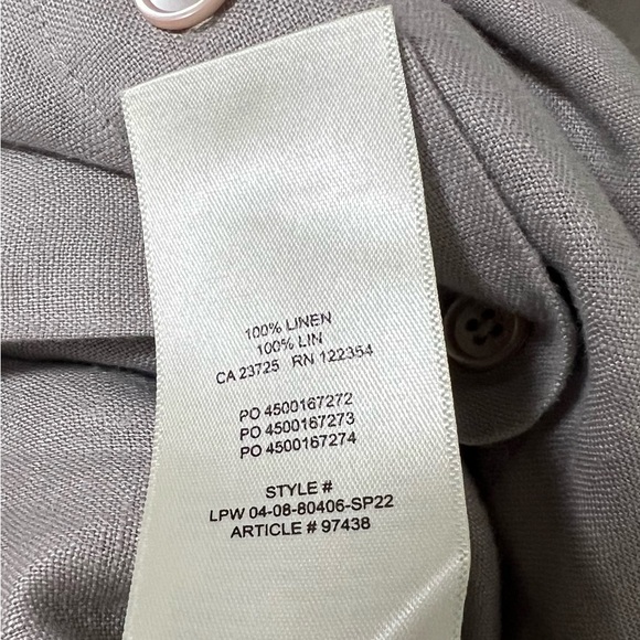 NWOTS Wilfred Eleta Linen Maxi Dress Sz M - Picture 10 of 12